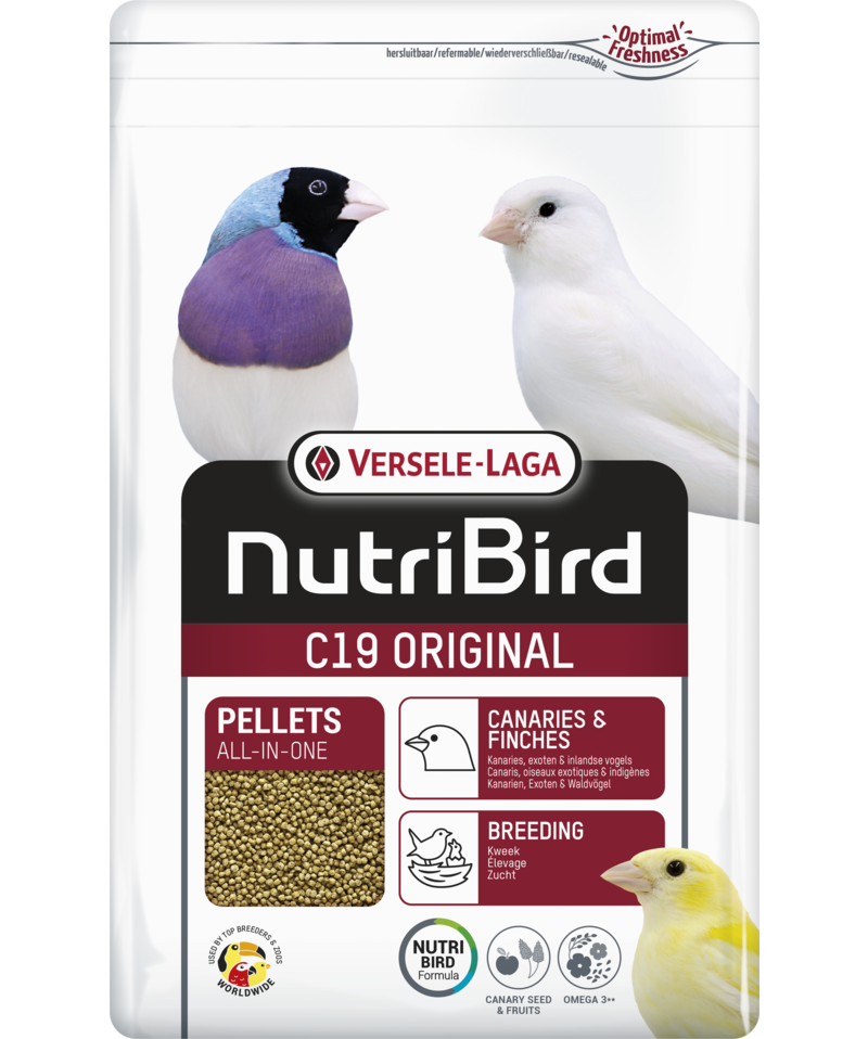 VL NutriBird C 19 Original- Kanar Zuchtfutter, 3 kg