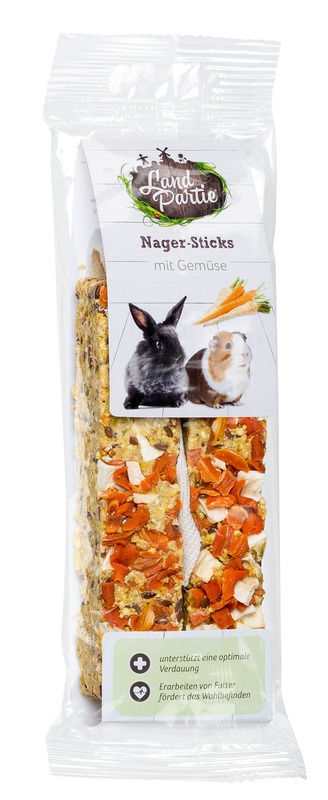 LANDPARTIE Nager Sticks mit Gemüse