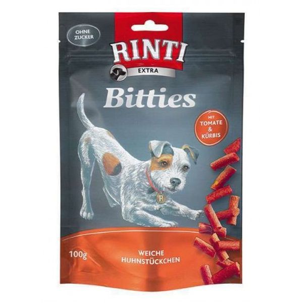 RINTI Mini Bitties mit Tomate, Huhn & Kürbis
