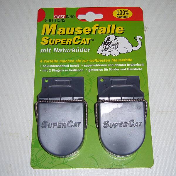 Mausefalle SuperCat, 2er Pack