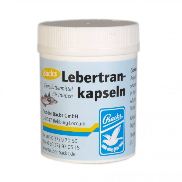 BACKS Lebertrankapseln, 100 St.
