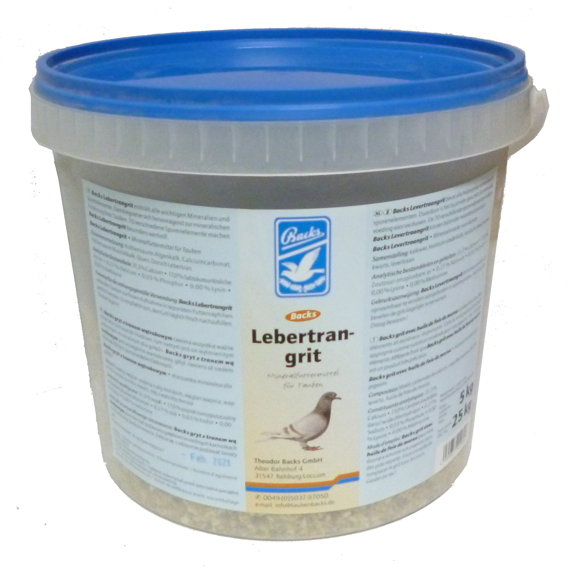 BACKS Siegergrit mit Lebertran