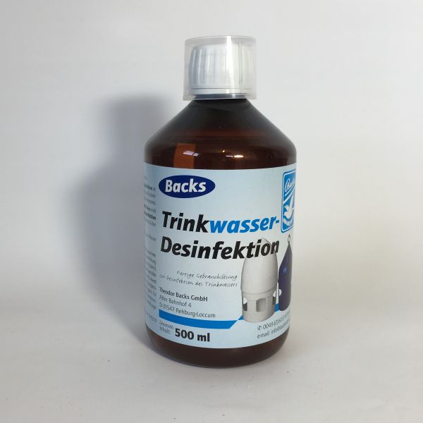 BACKS Trinkwasserdesinfektion