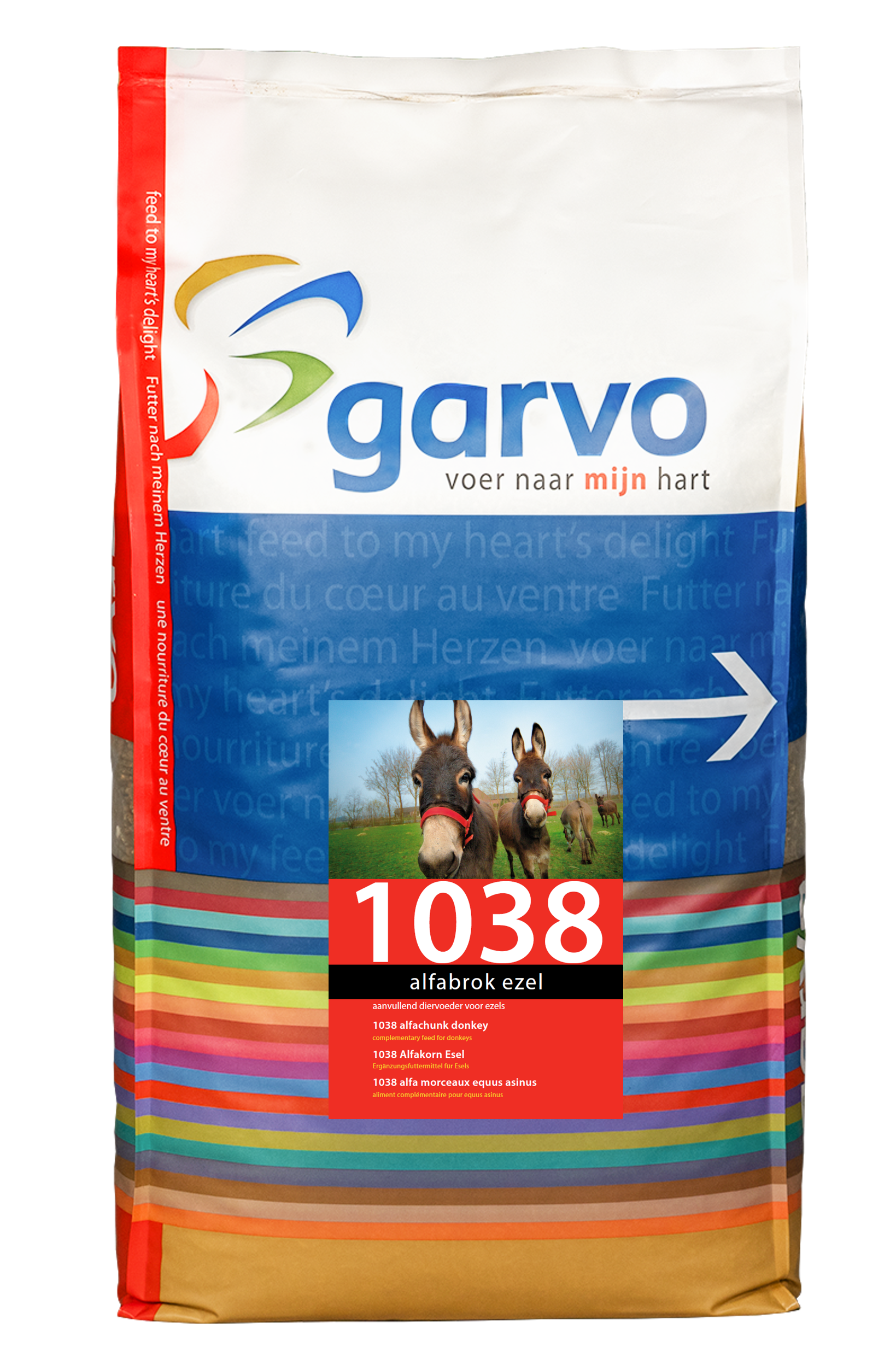 GARVO 1038 Alfakorn Esel, 18 kg 