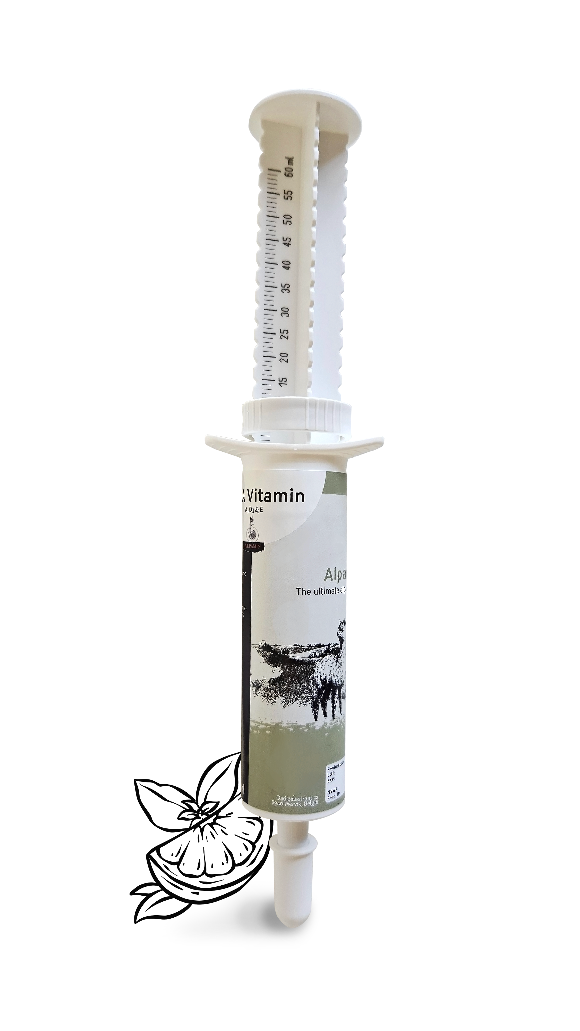 ALPA-CARE Cria Vitamin AD3E Injector, 60 ml