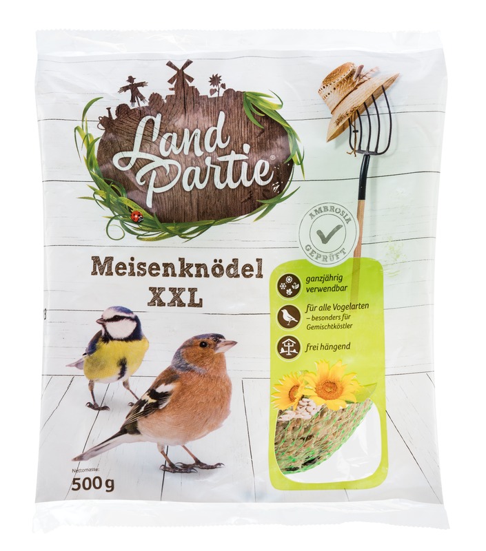 LandPartie 500g 1 Stück Meisenknödel XXL