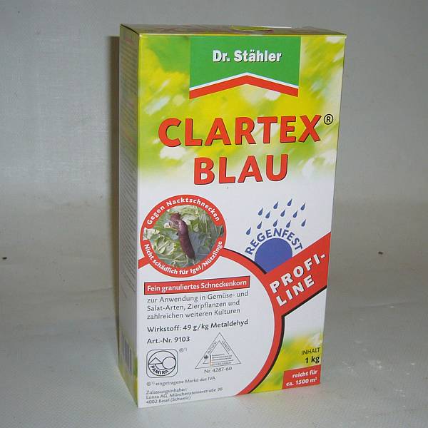 Dr. Stähler Clartex blau Schneckenkorn