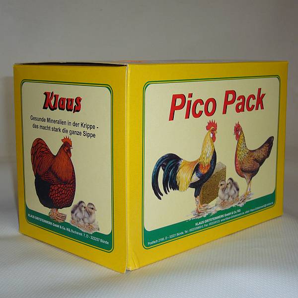 Klaus Pico-Pack 4-Mineralgritsteine