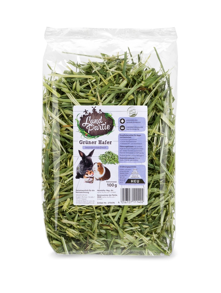 LandPartie 250g Grüner Hafer