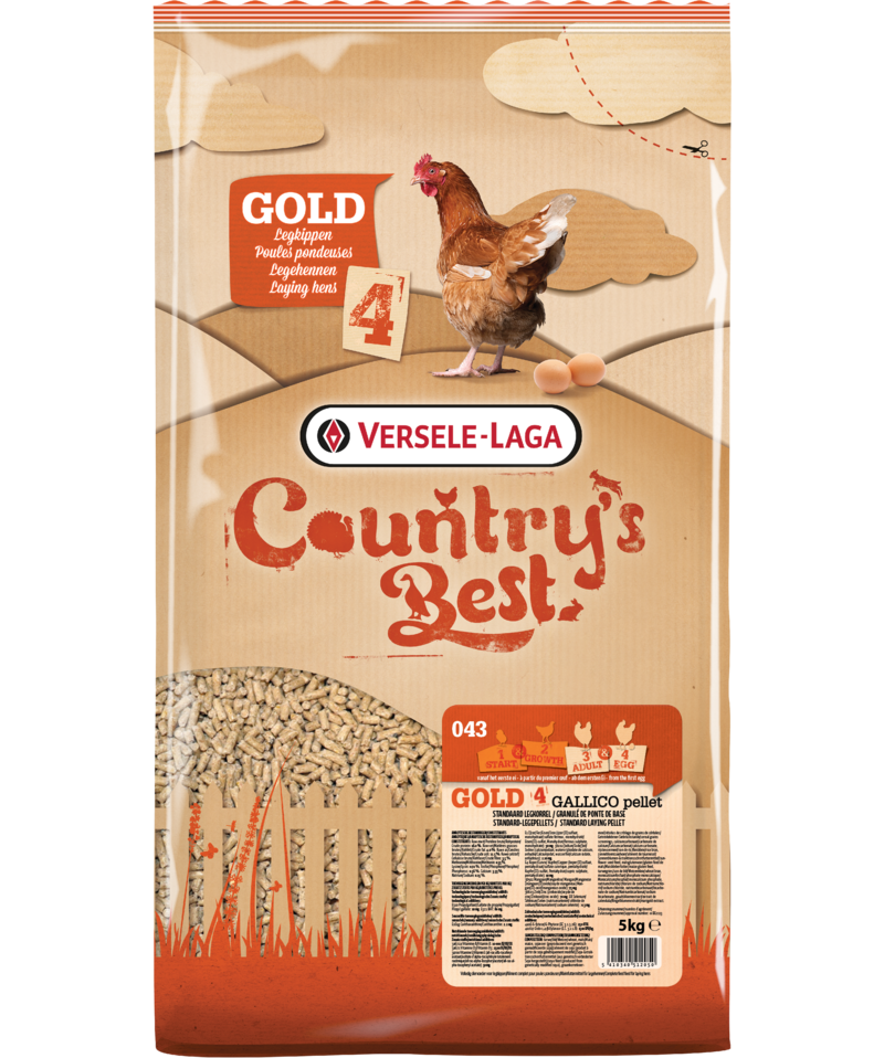 VL Country's Best Gold-4-Mash Legefutter, 20 kg