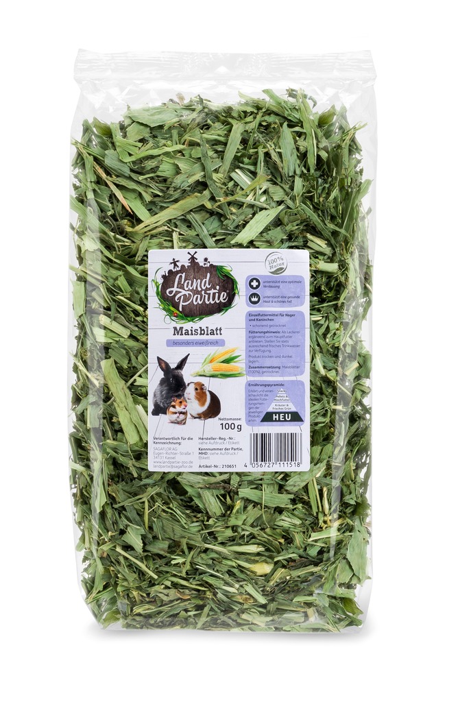 LandPartie 100g Maisblatt