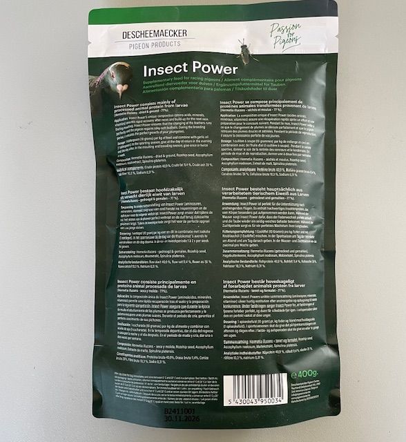 Insect Power Proteinfutter Insektenprotein